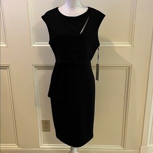 Calvin Klein Black Midi Dress